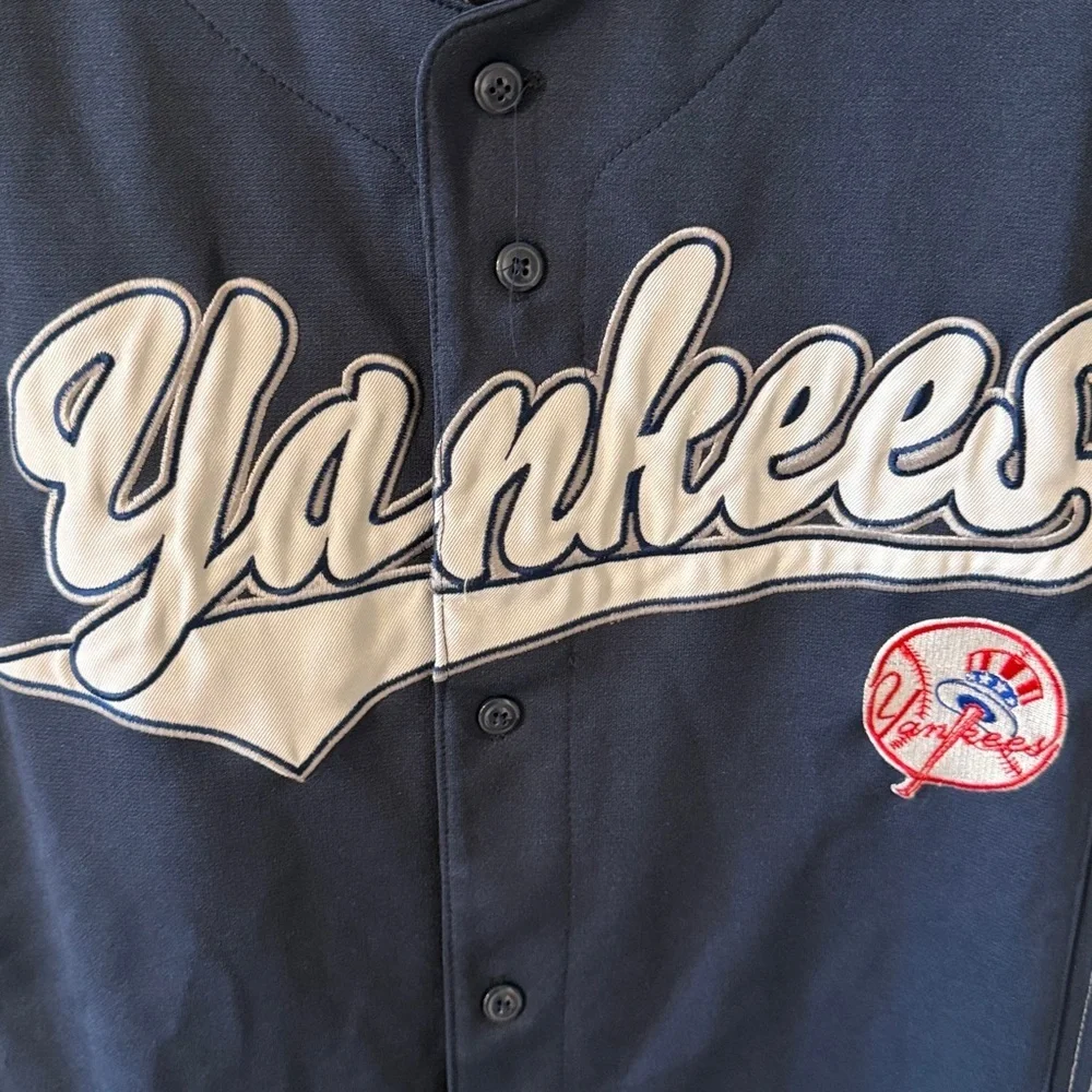 Majestic Boy’s New York Yankees Number 13 Rodriguez Baseball Jersey  Large